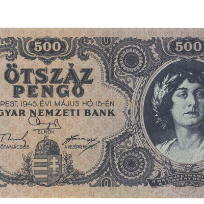 500 Pengo - Hungria 1945