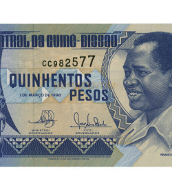500 Pesos - Guine Bissau 1990