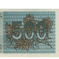 500 Talonas - Lituania 1993