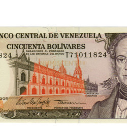 50 Bolivares - Venezuela 1995