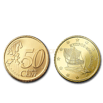 50 Centimos - Chipre 2008
