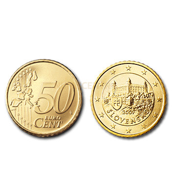 50 Centimos - Eslováquia 2009