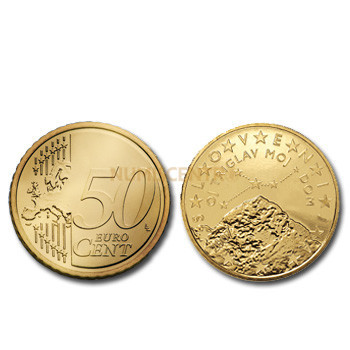 50 Centimos - Eslovénia 2008
