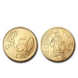 50 Centimos - França 1999
