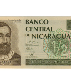 50 Centavos Cordoba - Nicaragua 1992