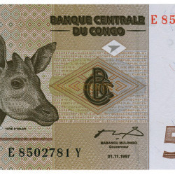 50 Centimes - Congo 1997 NOVA