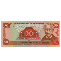 50 Cordoba - Nicaragua 1985