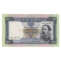 50 Escudos - Portugal 24-6-1960 Bela