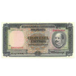 50 Escudos - Moçambique 1958 NOVA