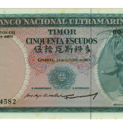 50 Escudos - Timor 1967