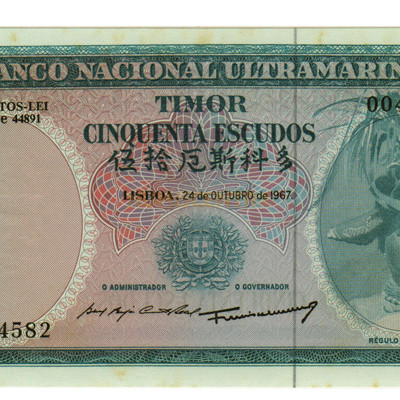 50 Escudos - Timor 1967
