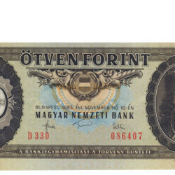 50 Forint - Hungria 1983