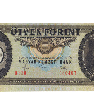 50 Forint - Hungria 1983