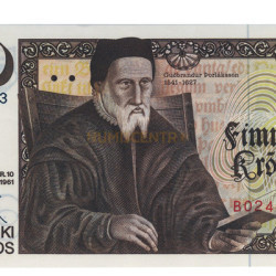 50 krónur - Islandia 1961 Nova