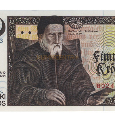 50 krónur - Islandia 1961 Nova