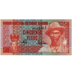 50 Pesos - Guine Bissau 1990