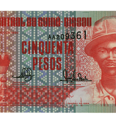 50 Pesos - Guine Bissau 1990