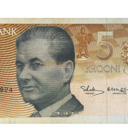 5 Krooni - Estonia 1991 Nova