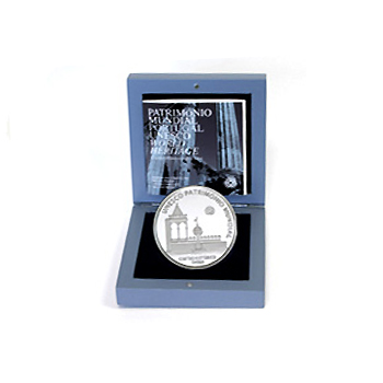 Moeda 5€Centro Histórico de Évora 2004 Prata Proof