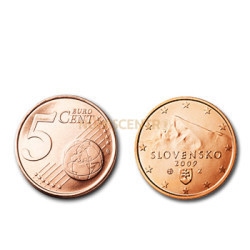 5 Centimos - Eslováquia 2009