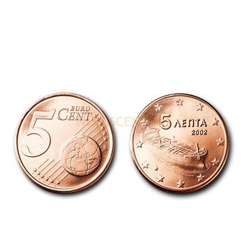 5 Centimos - Grecia 2003