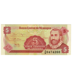 5 Centavos Cordoba - Nicaragua 1991