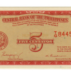 5 Centavos - Philipinas ND