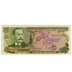 5 Colones - Costa Rica 1992