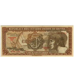 5 Cruzeiros - Brasil 1961
