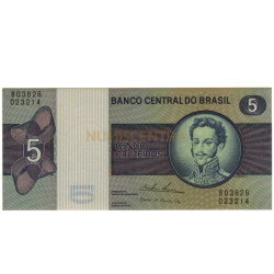 5 Cruzeiros - Brasil 1970