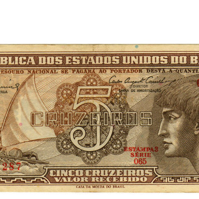 5 Cruzeiros - Brasil 1961-62