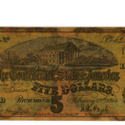 5 Dollars - USA 1864