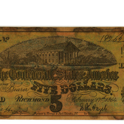 5 Dollars - USA 1864