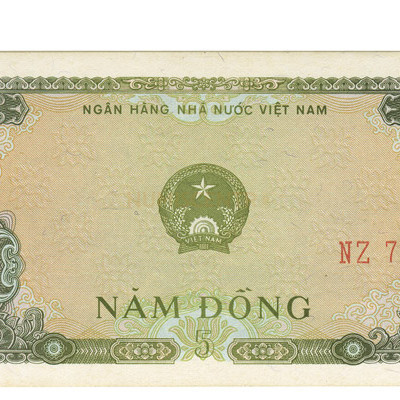 5 Dong - vietnam do Norte 1976