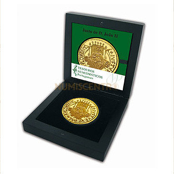 Moeda Comemorativa Justo de D João II 2010 Ouro Proof