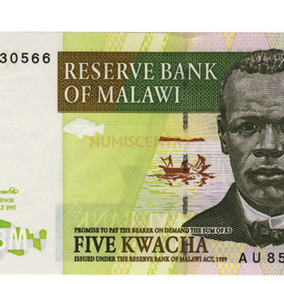 5 Kuachas - Malawi 1997