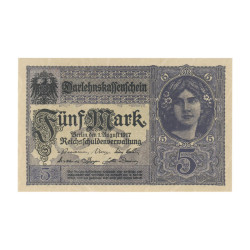 5 Mark - Alemanha 1917