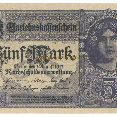 5 Mark - Alemanha 1917