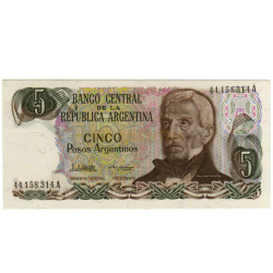 5 Pesos - Argentina 1984