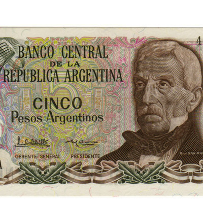 5 Pesos - Argentina 1984