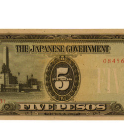 5 Pesos - Philipinas 1943