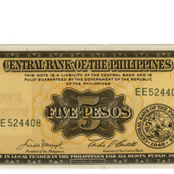 5 Pesos - Philipinas ND