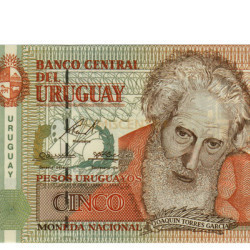 5 Pesos - Uruguai 1998