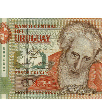 5 Pesos - Uruguai 1998