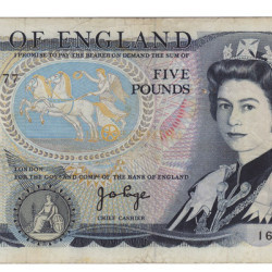 5 Pounds Inglaterra 1971-90