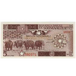5 Shilings - Somalia 1987