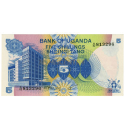 5 Shilings - Uganda 1979