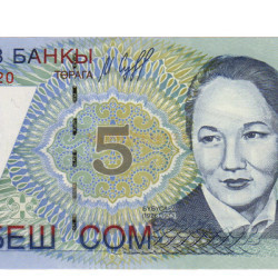 5 Som - Kirguistao 1997