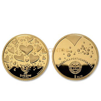 Moeda Comemorativa Futebol é Paixão 2003 Ouro Proof