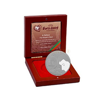 Moeda Comemorativa Futebol O Remate 2004 Prata Proof